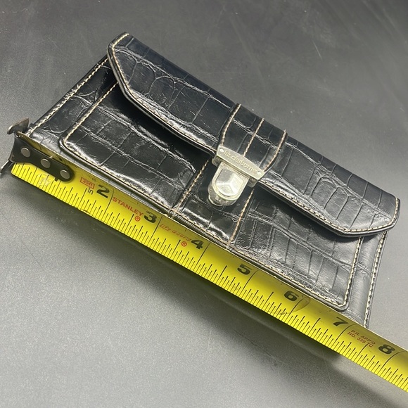Liz Claiborne Wallet Black Long Nice - Picture 6 of 9